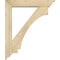 Ekena Millwork Imperial Traditional Rough Sawn Bracket w/ Offset Brace, Douglas Fir, 6"W x 30"D x 36"H BKT0604X30X36IMP01RDF - alternate 3